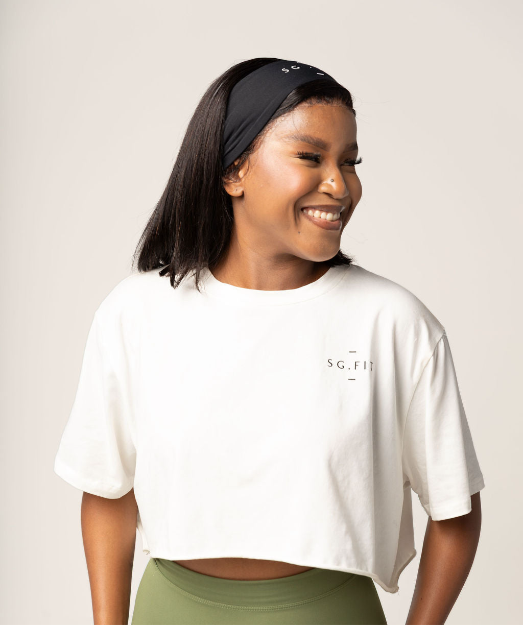 Oversized Crop Tee